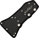 Estwing Black Eagle Tomahawk Axe ETA - One-Piece American Forged Steel Leather Grip Black Finish by Estwing