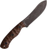 ESEE JG5 Fixed Blade Knife Nessmuk Style 1095HC Full Tang for Outdoorsmen Survivalists With Brown Burlap Micarta Handle by ESEE