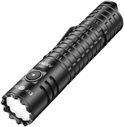 EURO SECURITY PRODUCTS Tactical Flashlight ARTAX by EURO SECURITY PRODUCTS