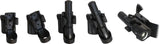 EURO SECURITY PRODUCTS Universal Flashlight Holder LHU 54 27 24 26 - 360 Degree Rotation Plastic Mount for ARTAX by EURO SECURITY PRODUCTS