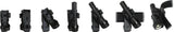 EURO SECURITY PRODUCTS Universal Flashlight Holder LHU 54 27 24 26 - 360 Degree Rotation Plastic Mount for ARTAX by EURO SECURITY PRODUCTS