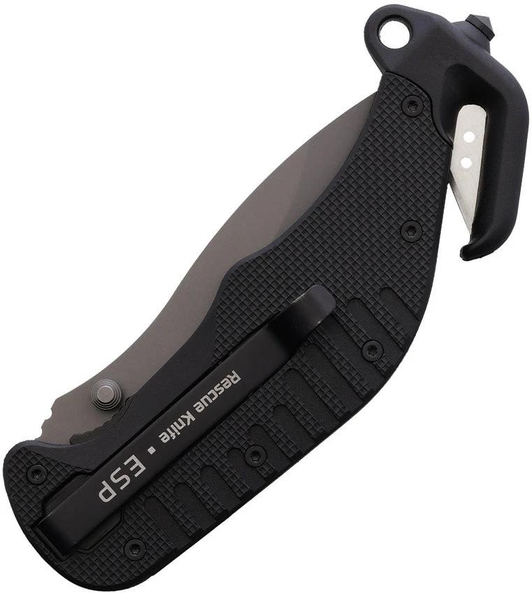 EURO SECURITY PRODUCTS Rescue Linerlock Black RK-01 by EURO SECURITY PRODUCTS