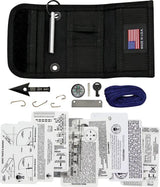 ESEE Izula Gear Wallet Kit Survival Multi Tool With Fire Steel Titanium Blade Compass Magnets by ESEE