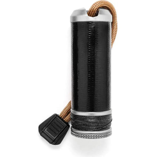 Exotac RipSPOOL Gunmetal - Lightweight Field Repair Kit For Survival And Bushcraft Tasks by Exotac