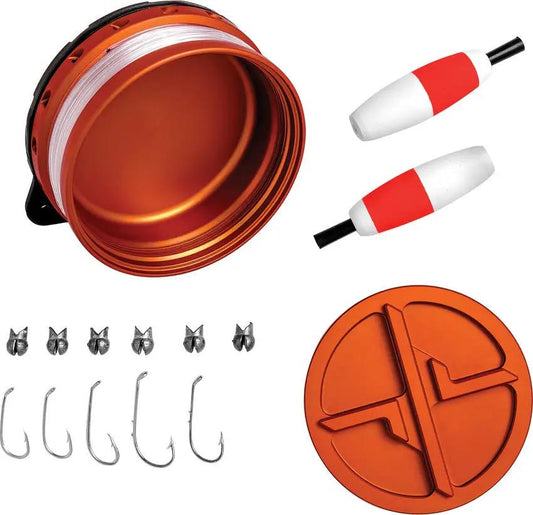 Exotac XREEL Pocket Fishing Kit Org 013000-ORG by Exotac