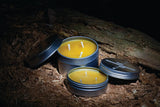 Exotac CandleTIN Emergency Heat Survival Candle - 3 Wick Beeswax Tin Plated Steel Construction Up To 30 Hour Burn by Exotac
