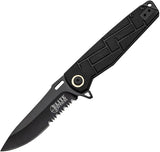 Elite Tactical Tactical Linerlock Black ET-A001BKS by Elite Tactical