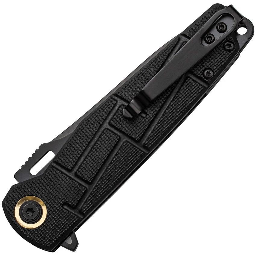 Elite Tactical Tactical Linerlock Black ET-A001BKS by Elite Tactical
