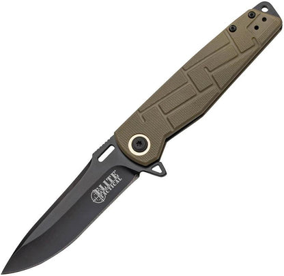 Elite Tactical Tactical Linerlock Tan ET-A001TN by Elite Tactical