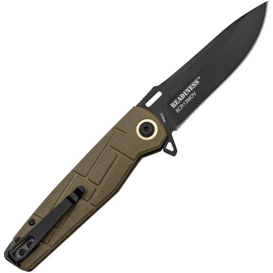 Elite Tactical Tactical Linerlock Tan ET-A001TN by Elite Tactical