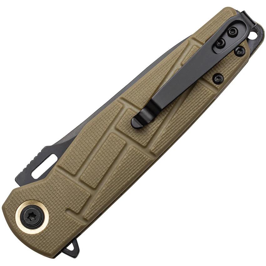 Elite Tactical Tactical Linerlock Tan ET-A001TN by Elite Tactical