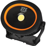 ETE ETELF2000O Field Flood Light - Rechargeable 2000 Lumen Output With Dual Magnetic Swivel Base by ETE
