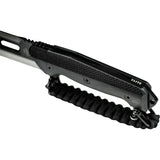 Elite Tactical The Rig 8Cr13MoV Tanto Knife With Black G10 Handle And Extended Tang by Elite Tactical