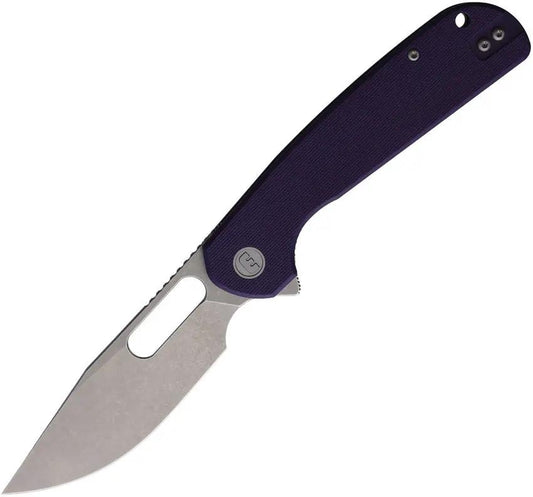 Eutektik Trinity Linerlock Purple G10 E-TRINITY PURPLE G10 by Eutektik