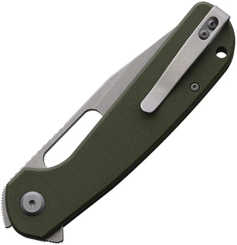 Eutektik Trinity Linerlock OD G10 E-TRINITY OD GREEN G10 by Eutektik