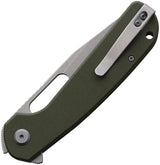 Eutektik Trinity Linerlock OD G10 E-TRINITY OD GREEN G10 by Eutektik