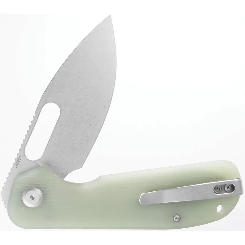 Eutektik EFD Linerlock SW Jade G10 EFD STONEWASH JADE G10 by Eutektik