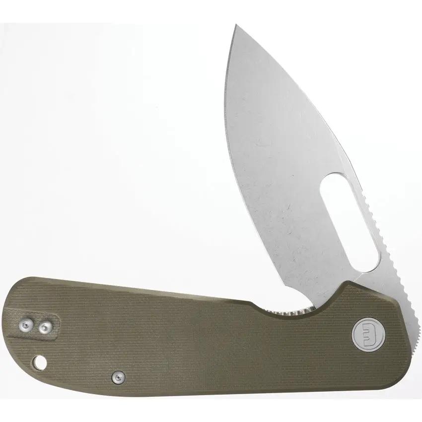 Eutektik EFD Linerlock SW OD G10 EFD STONEWASH OD GREEN G10 by Eutektik