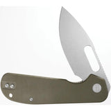 Eutektik EFD Linerlock SW OD G10 EFD STONEWASH OD GREEN G10 by Eutektik