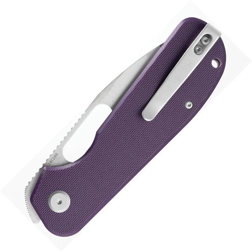 Eutektik EFD Linerlock SW Purple G10 EFD STONEWASH PURPLE G10 by Eutektik