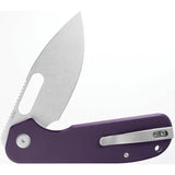 Eutektik EFD Linerlock SW Purple G10 EFD STONEWASH PURPLE G10 by Eutektik