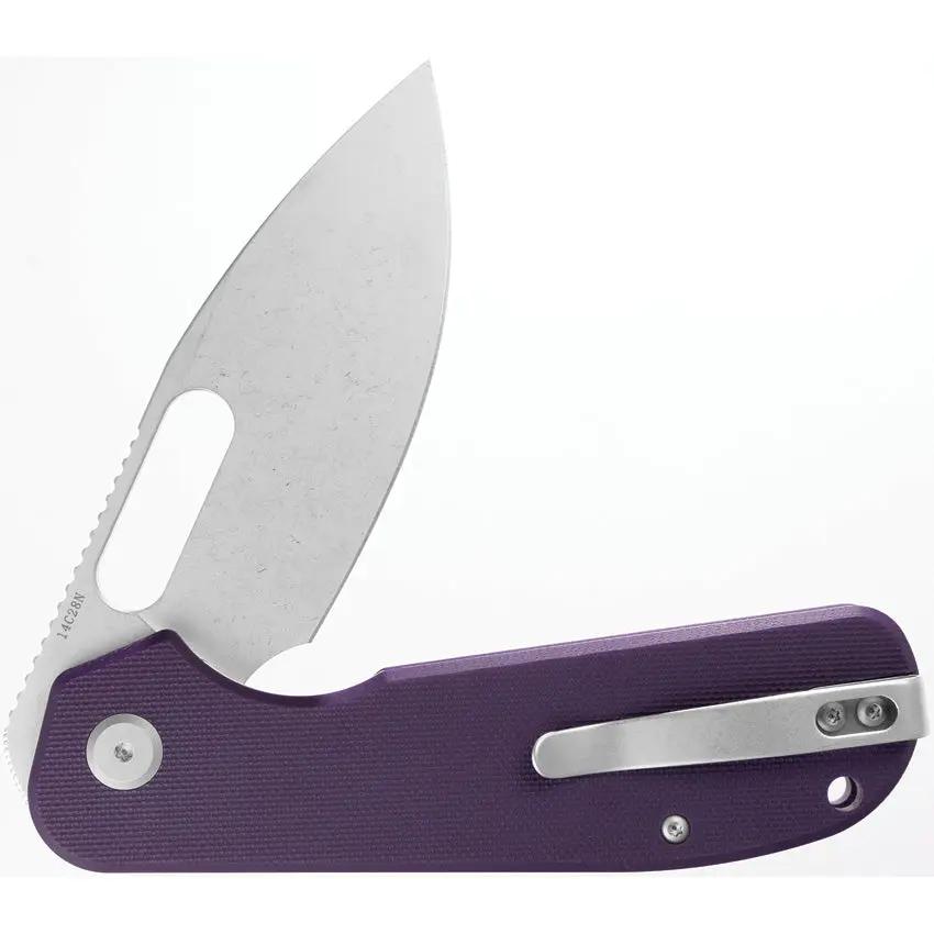 Eutektik EFD Linerlock SW Purple G10 EFD STONEWASH PURPLE G10 by Eutektik