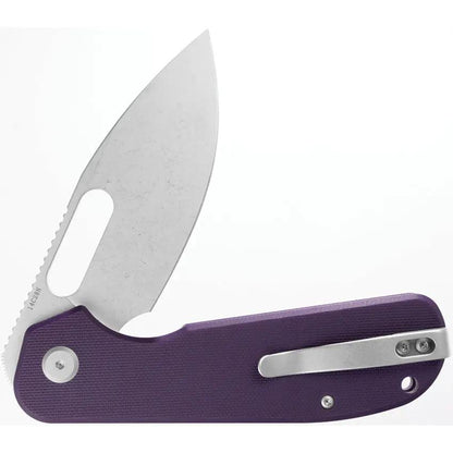 Eutektik EFD Linerlock SW Purple G10 EFD STONEWASH PURPLE G10 by Eutektik
