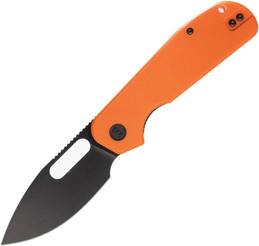 Eutektik EFD Linerlock BSW Org G10 EFD BLACKWASH ORANGE G10 by Eutektik