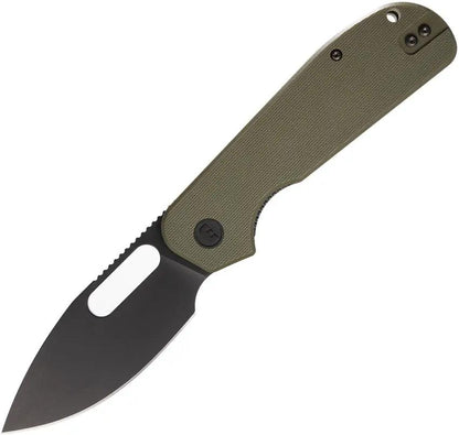 Eutektik EFD Linerlock BSW OD G10 EFD BLACKWASH OD GREEN G10 by Eutektik