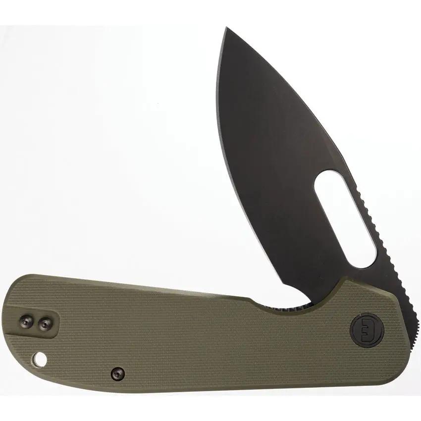 Eutektik EFD Linerlock BSW OD G10 EFD BLACKWASH OD GREEN G10 by Eutektik