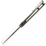 Eutektik EFD Linerlock BSW OD G10 EFD BLACKWASH OD GREEN G10 by Eutektik