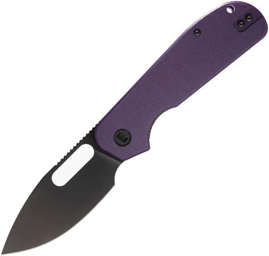 Eutektik EFD Linerlock BSW Purple G10 EFD BLACKWASH PURPLE G10 by Eutektik