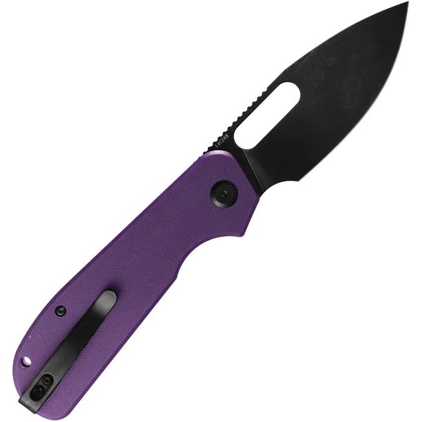 Eutektik EFD Linerlock BSW Purple G10 EFD BLACKWASH PURPLE G10 by Eutektik