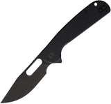 Eutektik Trinity Linerlock BSW Black TRINITY BLACKWASH BLACK G10 by Eutektik