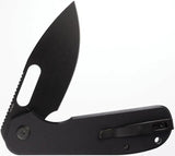 Eutektik Trinity Linerlock BSW Black TRINITY BLACKWASH BLACK G10 by Eutektik