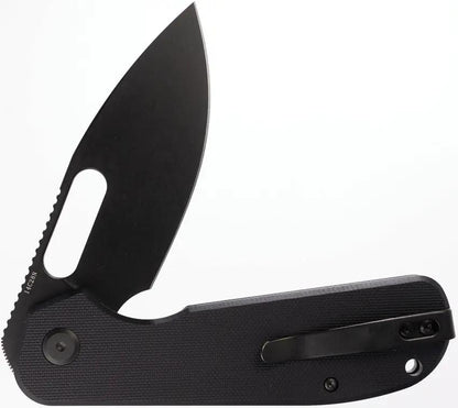 Eutektik Trinity Linerlock BSW Black TRINITY BLACKWASH BLACK G10 by Eutektik