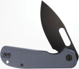 Eutektik Trinity Linerlock BSW Denim TRINITY BLACKWASH DENIM G10 by Eutektik