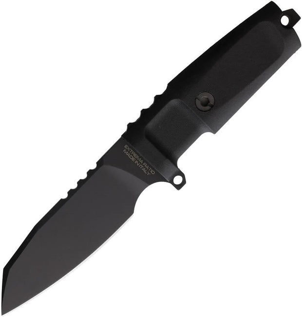 Extrema Ratio Task C Fixed Blade Knife 8.38in N690 Black Forprene Handle With Multi Position Sheath For Tactical Fans by Extrema Ratio