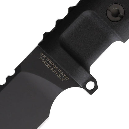 Extrema Ratio Task C Fixed Blade Knife 8.38in N690 Black Forprene Handle With Multi Position Sheath For Tactical Fans by Extrema Ratio