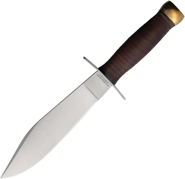 Extrema Ratio Primo Corso Special Edition Knife With 7 Inch Satin N690 Blade And Leather Handle For Collectors by Extrema Ratio