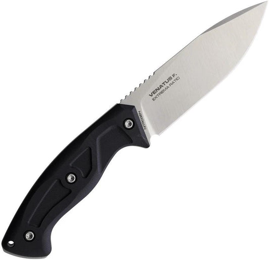 Extrema Ratio Venatus F Fixed Blade Knife With Satin Spear Point 9.75in Nitrogen Steel Full Tang For Tactical by Extrema Ratio