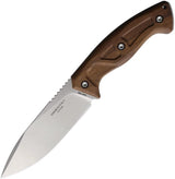 Extrema Ratio Venatus F Fixed Blade Knife Walnut Handle for Outdoor Survivalists Nitrogen Steel Satin Spear Point by Extrema Ratio