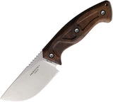 Extrema Ratio Venatus Fixed Blade Knife Satin Blade Walnut Handle Full Tang Nitrogen Steel For Outdoor Survivalists by Extrema Ratio