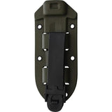 Extrema Ratio E.C.M. Cobra Tactical Knife Black DLC Bohler N690 Full Tang G10 With MOLLE Sheath For Tactical Pros by Extrema Ratio