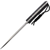 Extrema Ratio Tuscan Fixed Blade Knife For Outdoorsmen With 6.5in Satin N690 Tanto Blade Black G10 Handle Full Tang by Extrema Ratio