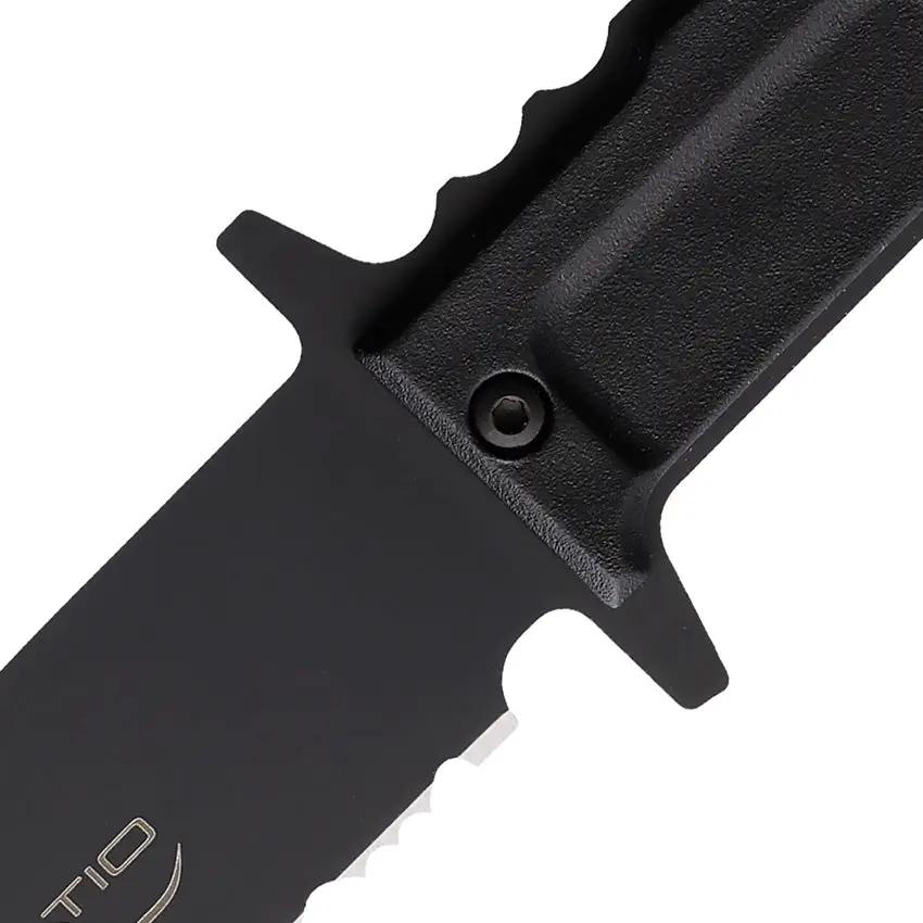 Extrema Ratio Col Moschin Paper Knife 7.13 Inch Overall Iconic Black Stainless Blade For Tactical Collectors by Extrema Ratio