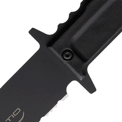 Extrema Ratio Col Moschin Paper Knife 7.13 Inch Overall Iconic Black Stainless Blade For Tactical Collectors by Extrema Ratio