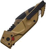 Extrema Ratio MF1 Linerlock Desert BC Finish Tactical Knife N690 Steel 3.75in Blade For Military And EDC by Extrema Ratio
