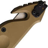 Extrema Ratio MF1 Linerlock Desert BC Finish Tactical Knife N690 Steel 3.75in Blade For Military And EDC by Extrema Ratio