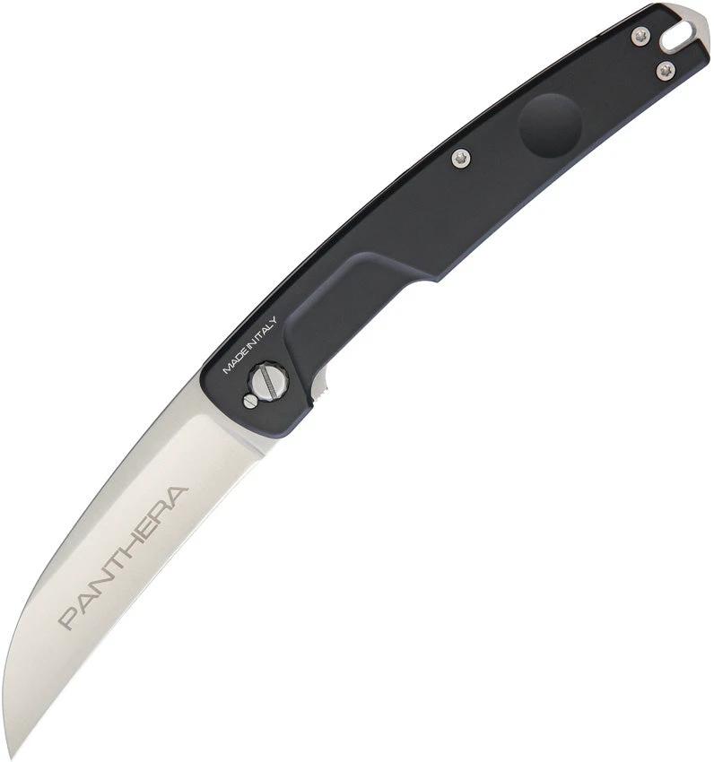 Extrema Ratio Panthera Linerlock Satin Wharncliffe Knife For Tactical Pros Bohler N690 5.88in Closed by Extrema Ratio
